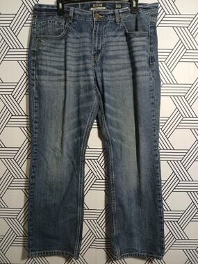 Mens Reclaim Relaxed Straight Jeans Size 36S